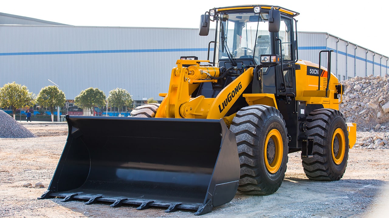 Xúc lật bánh lốp Liugong ZL50CN New 2025 5 tấn, gầu 3.5 m³